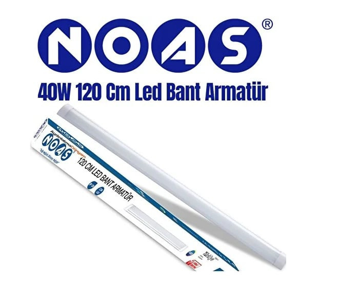 NOAS YL98 1200 40W Led Bant Armatür 6400K Beyaz Işık